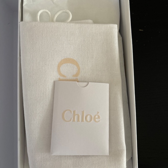 Chloe Lauren Scalloped Leather Flats - Picture 6 of 8